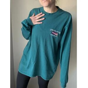 Vintage 90s Y2K Crested Butte tee granola gorp core outdoorsy hiking apres ski